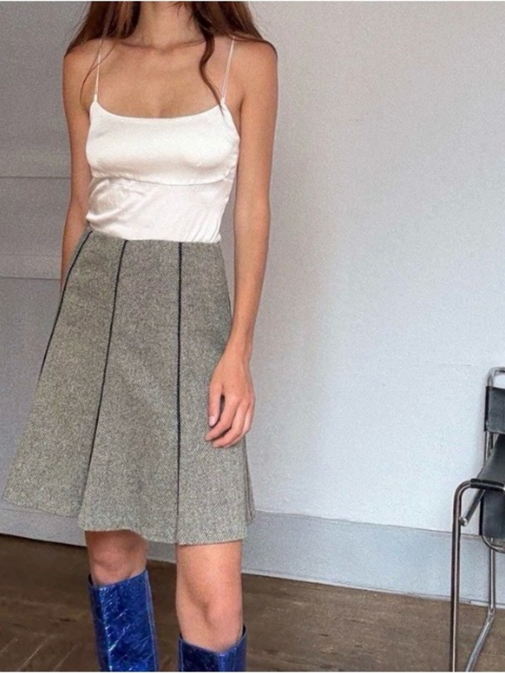 Vintage Ralph Lauren Wool Skirt size M